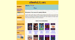 Desktop Screenshot of ebookslib.com